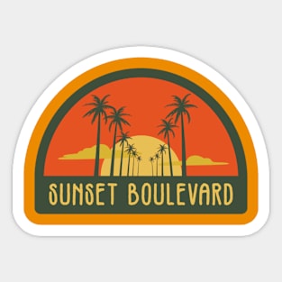 Sunset Sticker